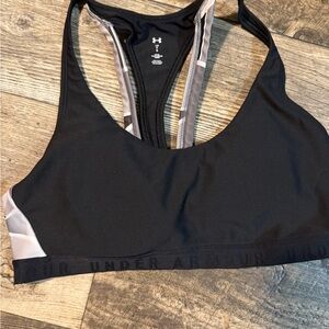 LG Women's Black and White Sports Bra